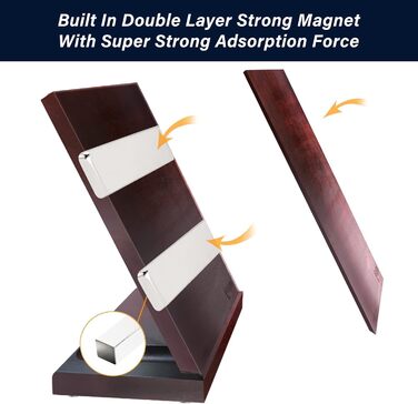 Набір кухонних ножів Hoablorn 15 предметів з блоком: високоякісний набір ножів з дерев'яним блоком, ідеальний для дому та як подарунок