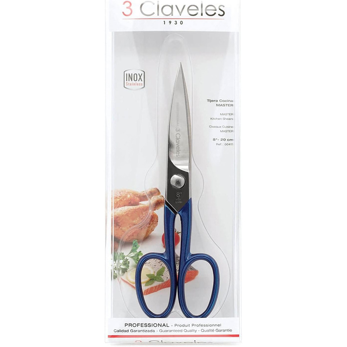 Кухонний ніж 3 Claveles Master 8 дюймів, нержавіюча сталь