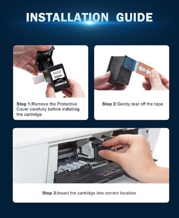 Комплект картриджів 305 XL для принтера HP DeskJet 2700, 2720e та Envy 6020e, чорний та кольоровий