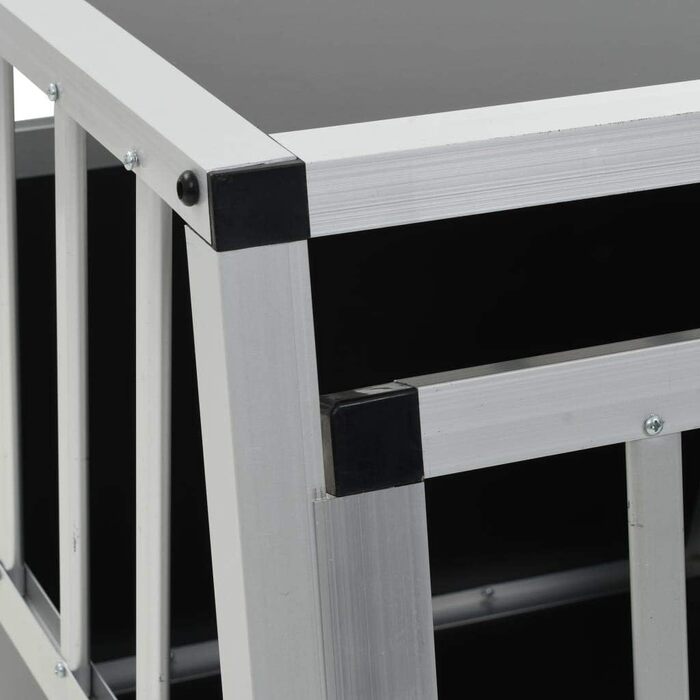 Кія для собак, переноска для собак, подорожі з собакою, 94x88x69 см, переноска з подвійними дверима, переноска для тварин, переноска для собак, подорожні переноски для собак, переноска для собак великих порід