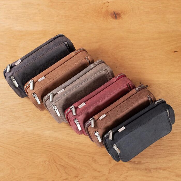 Cable Bag, Cable Organizer, Cable Case, Tech Pouch, Organizer Bag, Universal Pouch - Model 021 (Cognac)