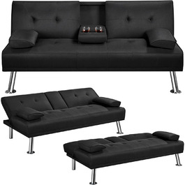 Yaheetech Folding Sleeper Sofa