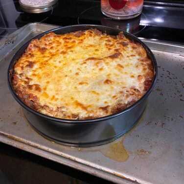 Набір форм для випічки (6 шт.) - круглі, знімний дно, антипригарне покриття, для тортів та пирогів