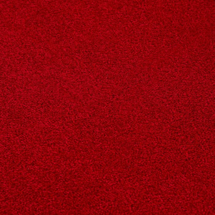 Килим Kurzflor SANAT для вітальні - однотонний сучасний килим для спальні, кабінету, офісу, коридору, дитячої кімнати та кухні - 120 x 170 см (200 x 200 см, прямокутний), червоний