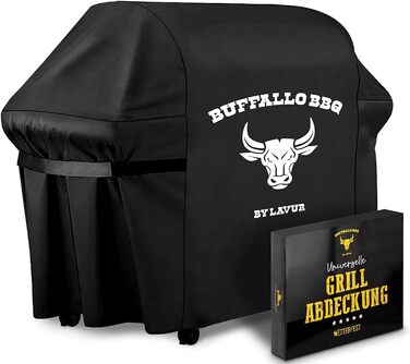 Чохол для гриля Buffalo BBQ, водонепроникний, вітростійкий, преміум оксфорд, універсальний для газових і круглих грилів