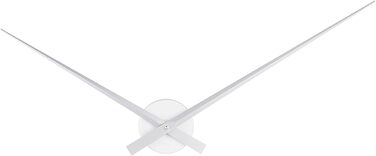 Karlsson Little Big Time Clock, Wall Clock, Aluminium, One Size (Silver)