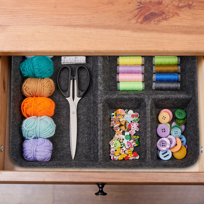 Relaxdays Drawer Organizer Felt