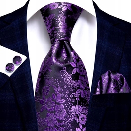 Широка краватка Malkav, фіолетова