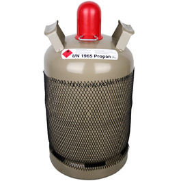 Газовий балон 11 кг, пропановий газ для кемпінгу, гриля, опалення, пальника - порожній