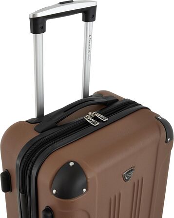 Валіза Travelers Club Chicago Hardside Spinner, розширювана, блакитно-зелений, 20 дюймів (Carry-On)