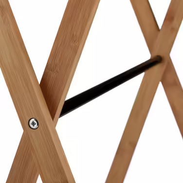 Relaxdays Standing Towel Rack with Shelf