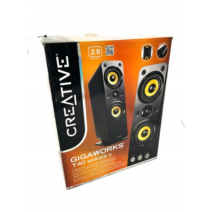 Комплект акустичних систем 2.0 Creative GigaWorks T40 II HiFi 32 Вт, чорний