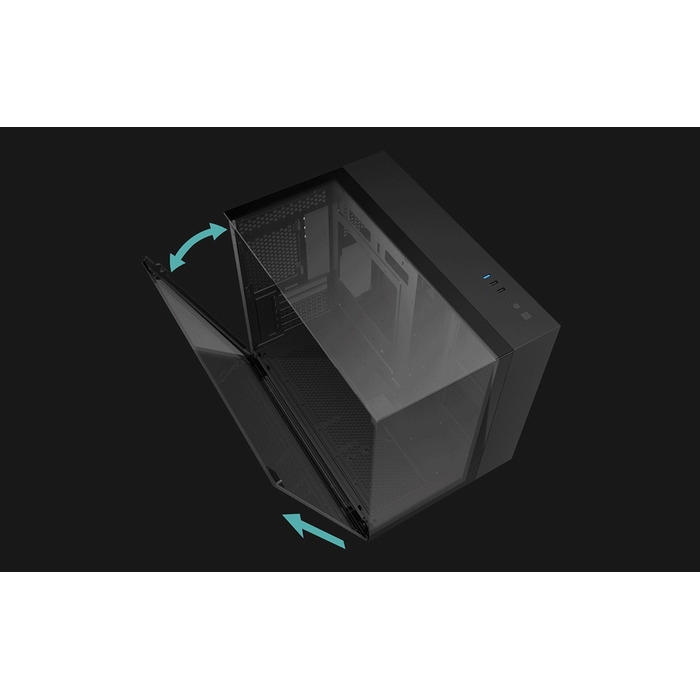 Корпус DarkFlash TH285M Midi Tower, чорний