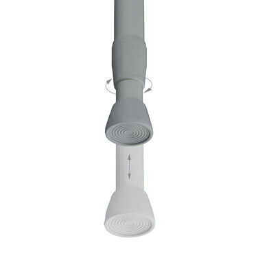 Adjustable Stainless Steel Telescoping Pole