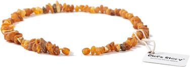 Янтарне намисто для собак та котів - Сертифікований бурштинець з Балтійського моря преміум-якості, 41 см