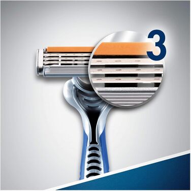 Смінні леза для чоловічих бритв Gillette Sensor Excel, 10 оригінальних касет