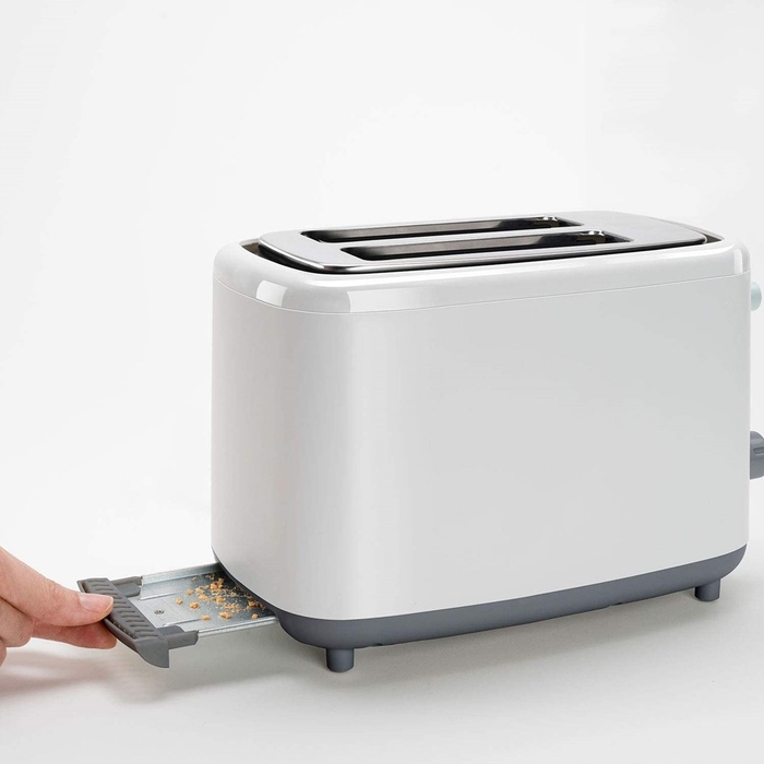 Тостер Black+Decker BXTOA820E, білий, 820 Вт