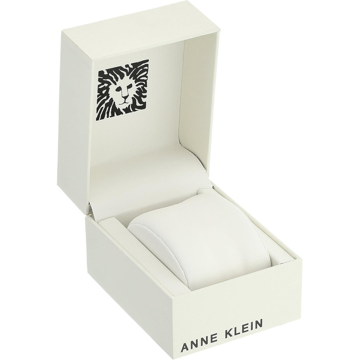 Жіночий шкіряний годинник Anne Klein (Сірий)