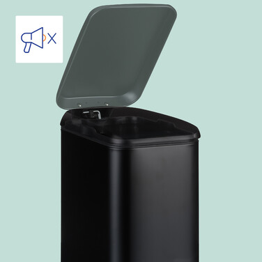 Relaxdays 5 l Soft-Close Trash Can