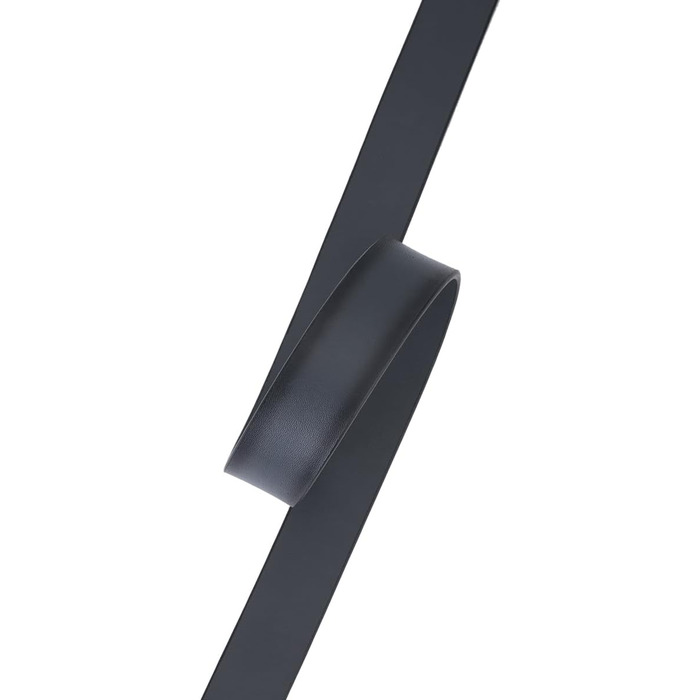 Чоловічий шкіряний ремінь VRLEGEND з автоматичною застібкою (ратинг) без дірок для ділового костюма, розмір регулюється, з подарунковою коробкою, сірий