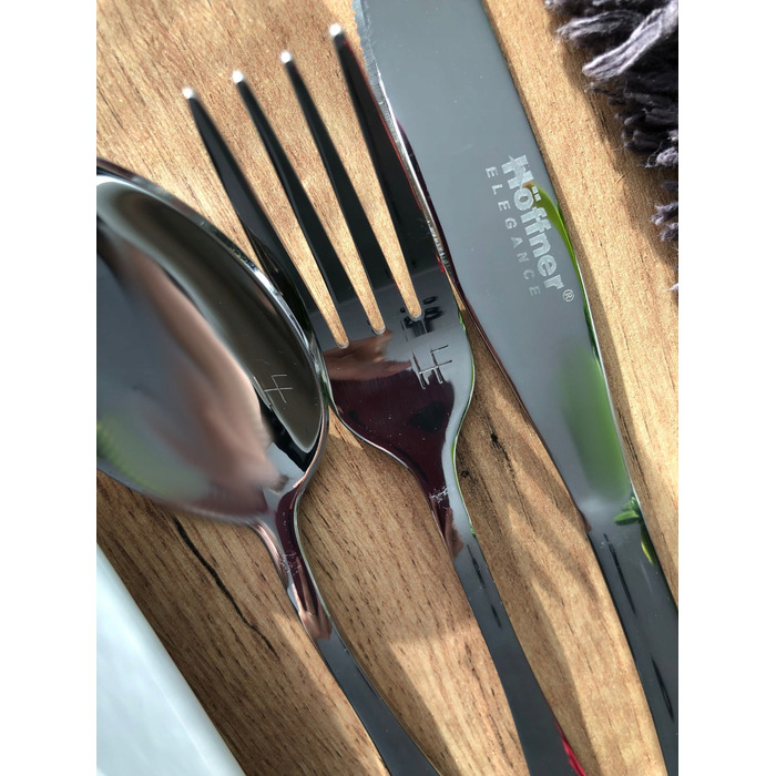 Набір столових приборів Hoffner, глянцеві, 72 предмети