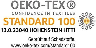 MSS e.K. Soft Mattress Topper with Cover - 80 cm x 200 cm x 5 cm