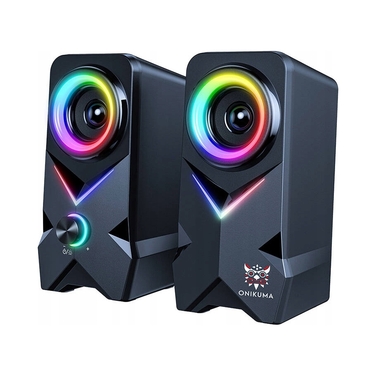 Комп'ютерні колонки Onikuma L2 2.0 Bluetooth USB з RGB-підсвіткою, 10 Вт