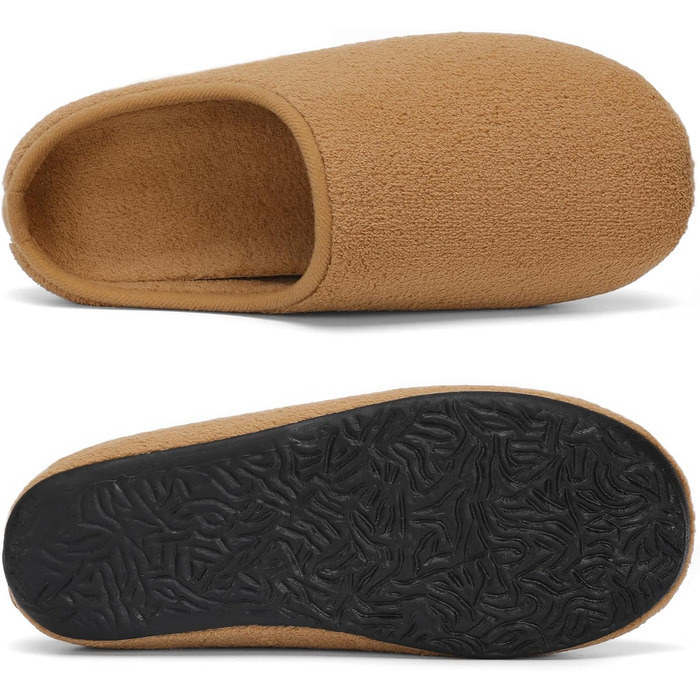 Тапочки жіночі Mishansha, теплі, зимові, хакі, з велюру, 39 EU