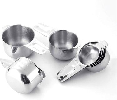 304 Stainless Steel Measuring Spoons Measuring Cups 13-Piece Set for Cooking