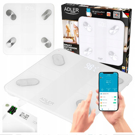Ваги для ванної кімнати ADLER SMARTSCALE
