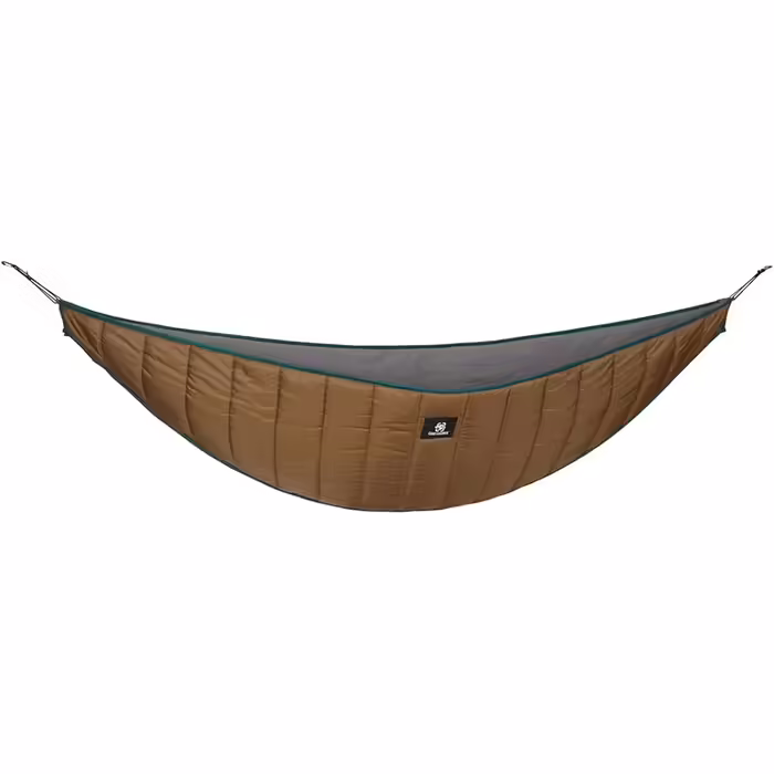 OneTigris Hideout Hammock Underquilt Sleeping Pad Underblanket for Hammocks Undercover Heat Protection Ultralight for Outdoor Hiking Camping 280x120cm (Coyote Brown)