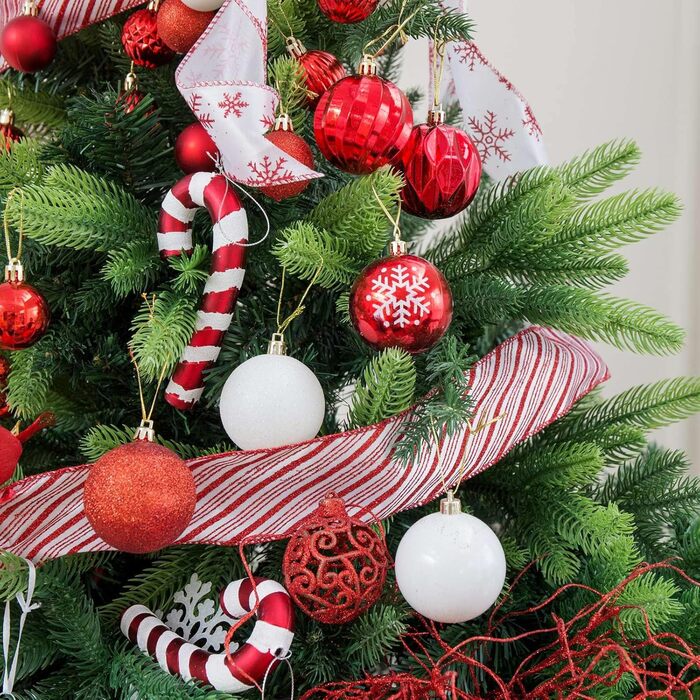 Набір прикрас на ялинку SY CRAFT 86 шт. - кульки, сніжинки, подарункові пакети (золотий)