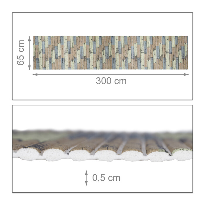 Relaxdays Soft Foam Bath Mat