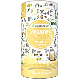 BIO Protein vegan | Vanilla | DE-ÖKO-006 | 10 plant-based protein sources | Without sweeteners | Soy & Gluten-free | Premium quality from Lake Constance | Made in Germany (1000g, Vanilla)