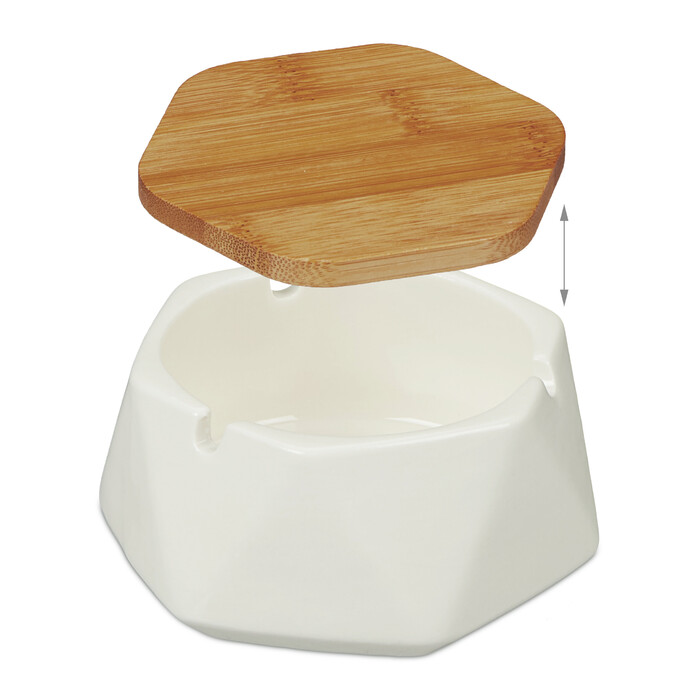 Relaxdays Ashtray with Lid