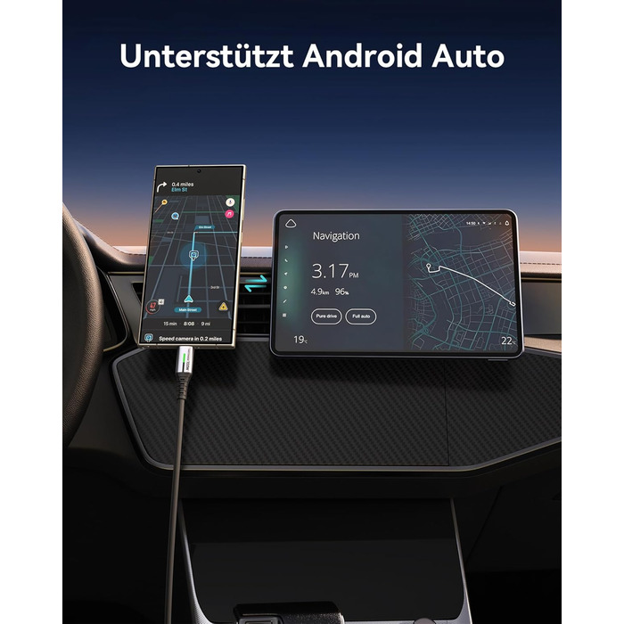 Кабель USB-C 100W, 2м, чорний: для iPhone, Samsung, Pixel, iPad, MacBook