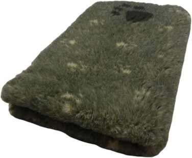 Крамбамбулішоп Ніжне лежання Vet-Bed для собак: килимок-підстилка Dry-Bed, 30 мм, 100x80 см, хакі