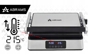 Електричний контактний гриль Abrams B530, 2200 Вт