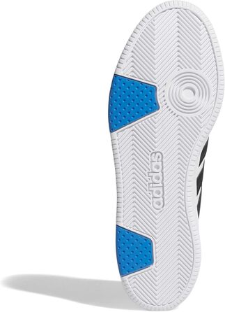 Кросівки Adidas Hoops Classic Unisex 44 EU Білі, Сині, Чорні