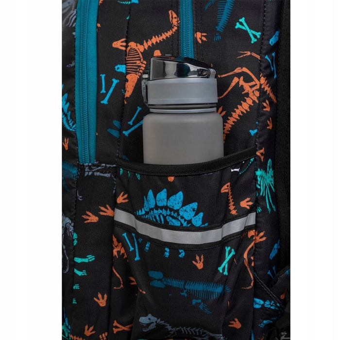 Шкільний рюкзак CoolPack Jerry з динозаврами, багатокамерний, 21 л