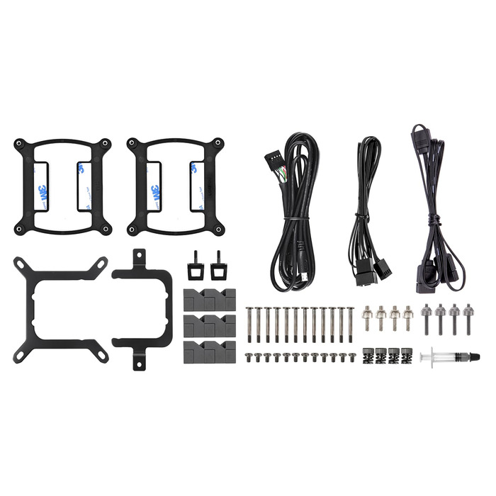 Система водяного охолодження Thermaltake TH360 V2 Ultra ARGB Sync з LCD 2.1' (480x480), 3x 120mm вентилятори, сумісна з Intel LGA1851/1700 та AMD AM5/AM4, чорний колір