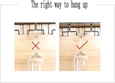Стійка для бокалів Spldsun, металева, для кухні, бару, ресторану (3 слоти, чорний)