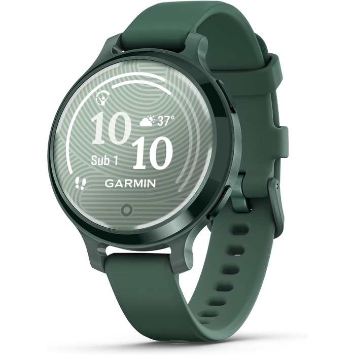 Розумний годинник Garmin Lily 2 Active 38mm Bone & Lunargold (Jaspisgrün) - моніторинг здоров'я, GPS, Garmin Pay