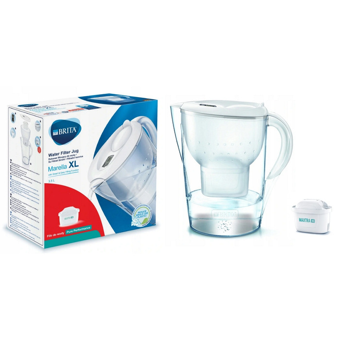 Фільтральний глечик Brita Marella XL 3,5 л, синій, з 1 картриджем MAXTRA PRO
