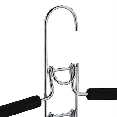 Relaxdays Clothes Hangers, Multi-Pack of 3