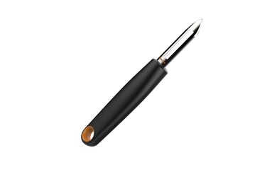 Овочечистка Fiskars Functional Form 15 см, сталь/пластик, чорна - 1016122