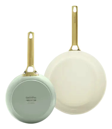 Набір сковорідок GreenPan (20 см та 26 см), антипригарне покриття, для індукційних та газових плит