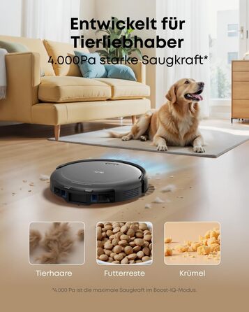 Робот-пилосос eufy C10 з автоматичною станцією самоочищення, ультратонкий 7,3 см, очищення килимів, бічна щітка для кутів, точкова лазерна та інфрачервона навігація