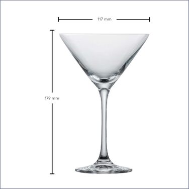 Бокали для Мартіні SCHOTT ZWIESEL Classico, набір 6 шт., кришталь Tritan, Німеччина
