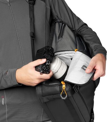 Сумка Lowepro BP 250 AW III сірого кольору для фотообладнання